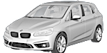 BMW F45 P22CF Fault Code